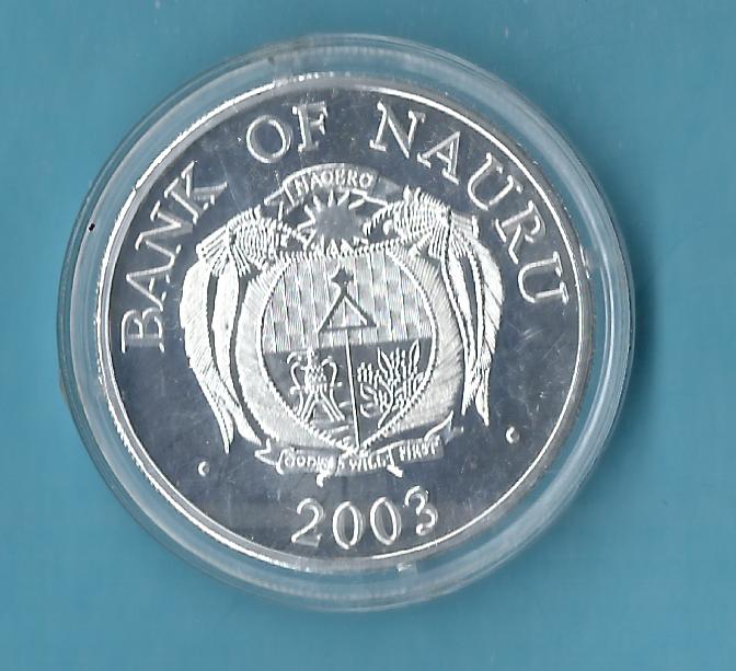  Nauru 10 D.2003 Euro 31,86 Gr.925 AG 2012 rar PP   Münzenankauf Koblenz Frank Maurer Al636   