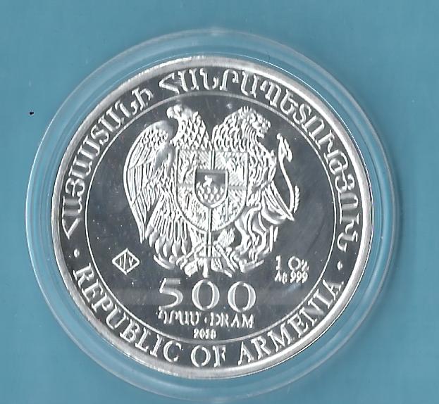  Armenien 500 Dram 2018 arche Noah 1 OZ Neuware   Münzenankauf Koblenz Frank Maurer Al640   
