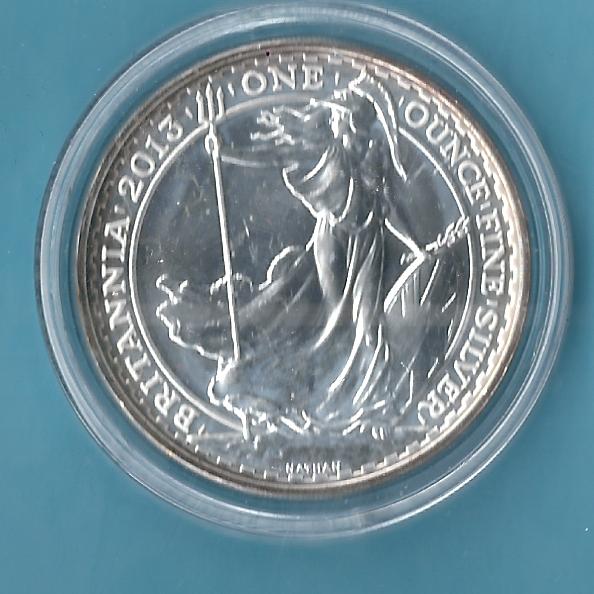  England Brittania 2013 1 OZ Feinsilber Goldankauf Koblenz Frank Maurer Al637   