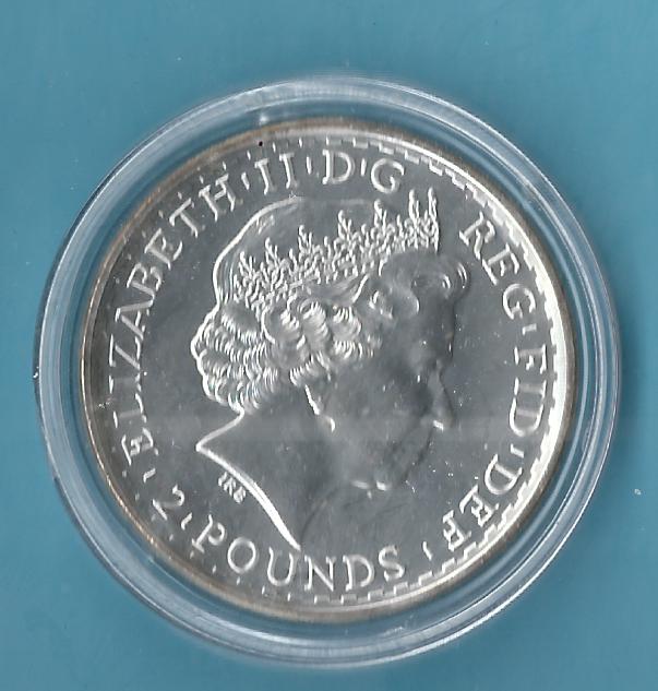  England Brittania 2013 1 OZ Feinsilber Goldankauf Koblenz Frank Maurer Al642   