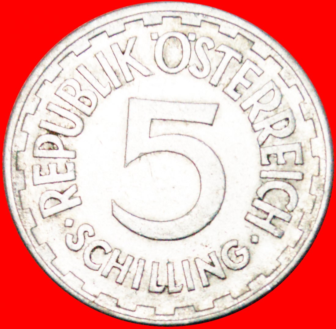* HAMMER UND SICHEL: ÖSTERREICH ★ 5 SCHILLING 1952 ADLER! ★OHNE VORBEHALT!