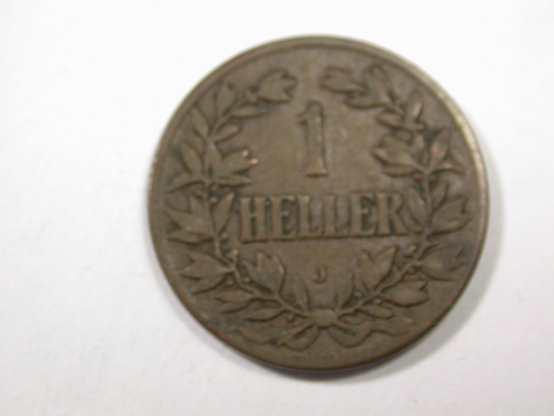 I5 Deutsch Ostafrika 1 Heller 1905 J in ss+ Originalbilder
