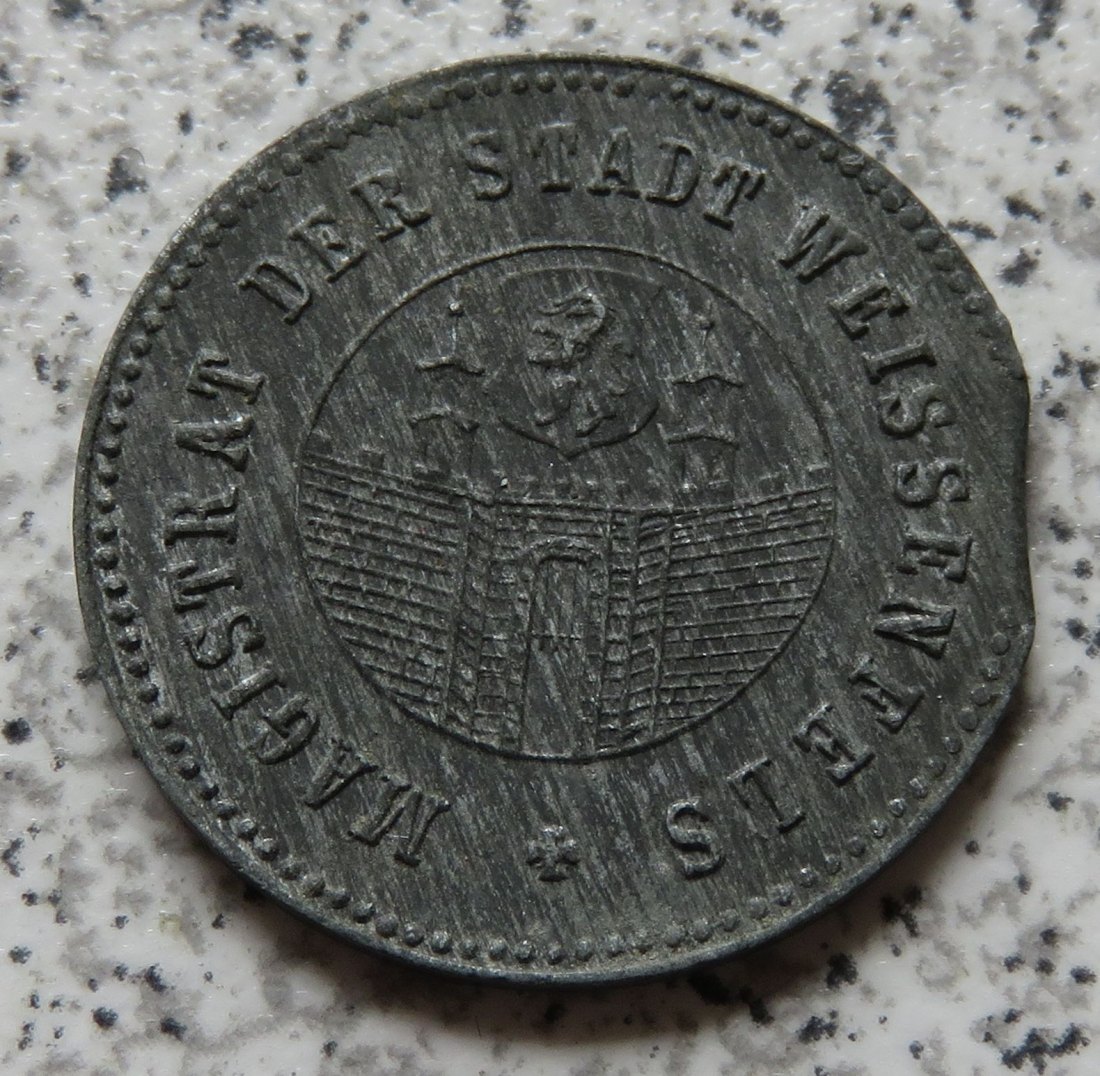  Weissenfels 50 Pfennig 1919, Zainende   