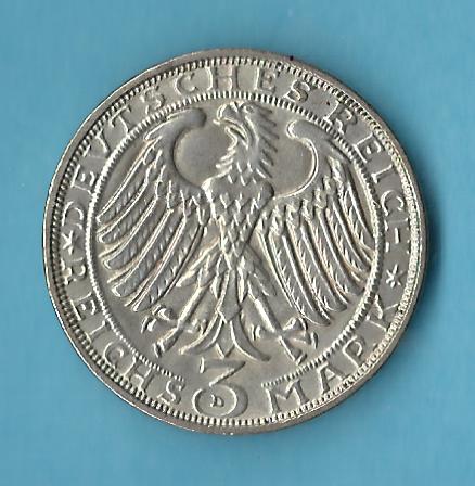  Weimar 3 Mark Dürer 1928 D st Münzenankauf Koblenz Frank Maurer AC530   