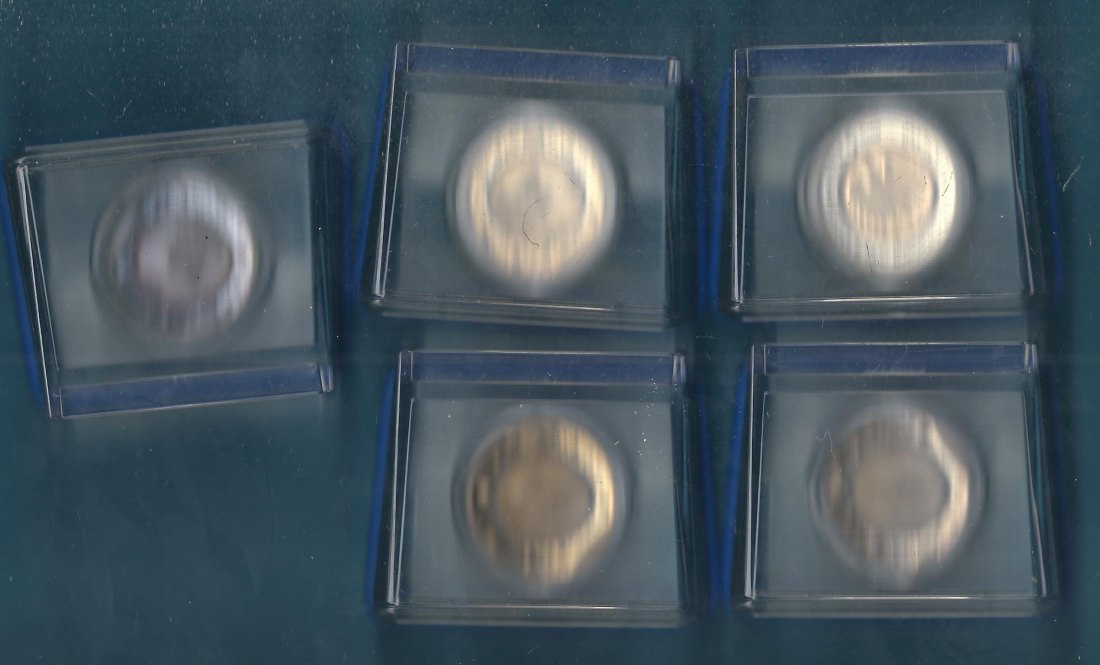  BRD 5x Planat Erde 2016 PP Original ADFGJ   Münzenankauf Koblenz Frank Maurer AC557   
