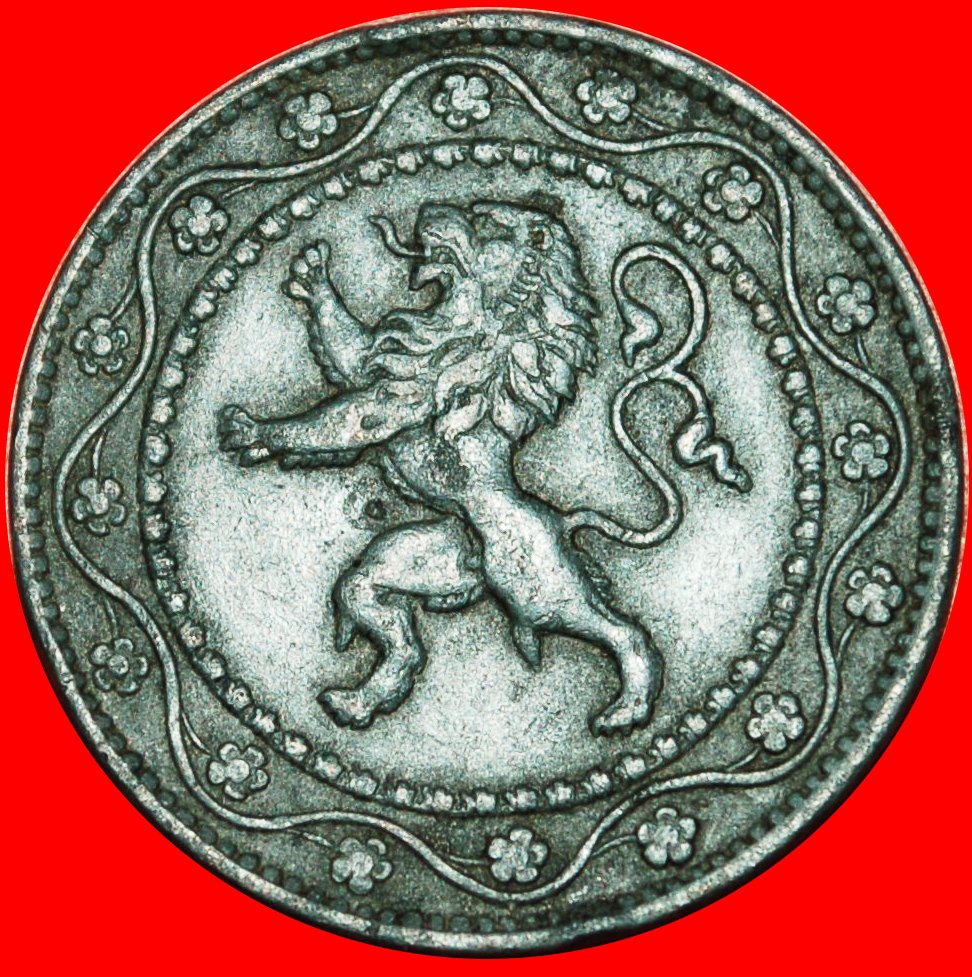  *BESETZUNG von DEUTSCHLAND: BELGIEN★25 CENTIME 1917★UNGEWÖHNLICH★ALBERT I. 1909-1934★OHNE VORBEHALT!   