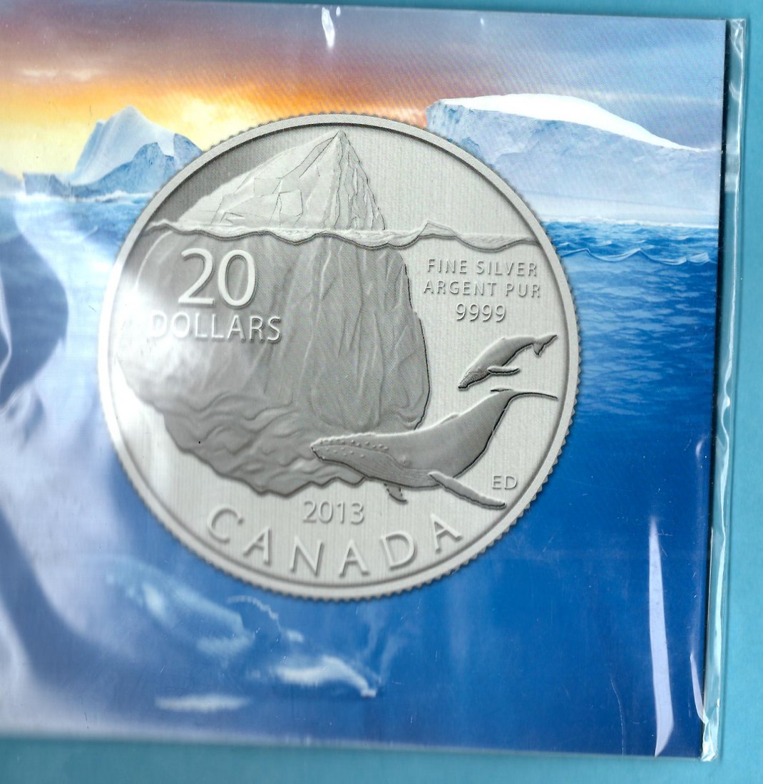  Kanada 20 Dollar 2013 OVP Silber Golden Gate Münzenankauf Koblenz Frank Maurer AC617   