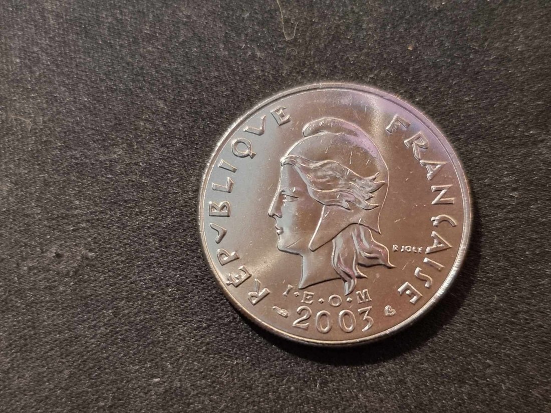  Franz. Polynesien 20 Franc 2003 STG   