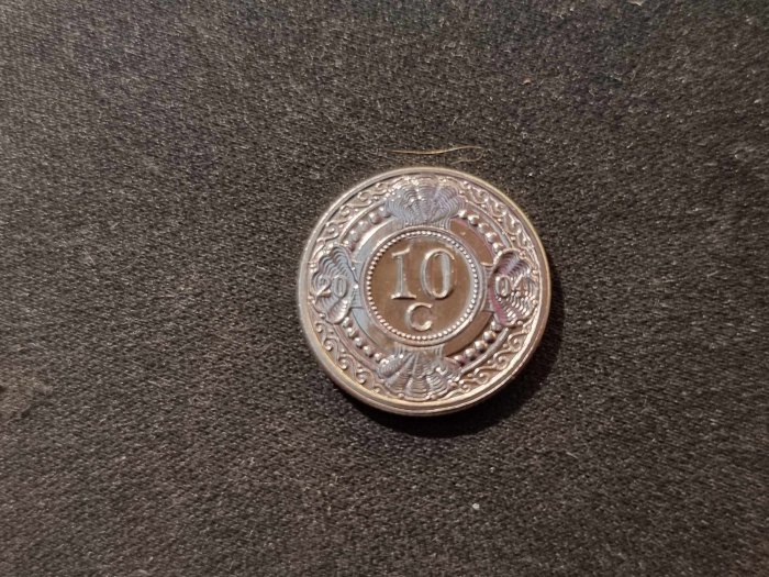  Nied. Antillen 10 Cent 2004   