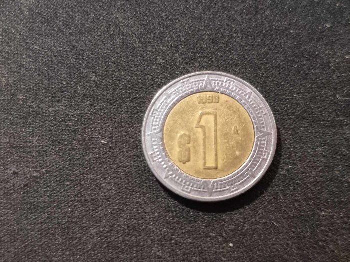  Mexiko 1 Pesos 1998 Umlauf   
