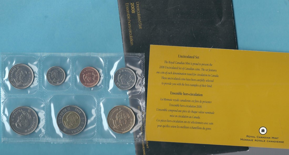 Kanada Unc KMS 2008 Golden Gate Münzenankauf Koblenz Frank Maurer AC674   