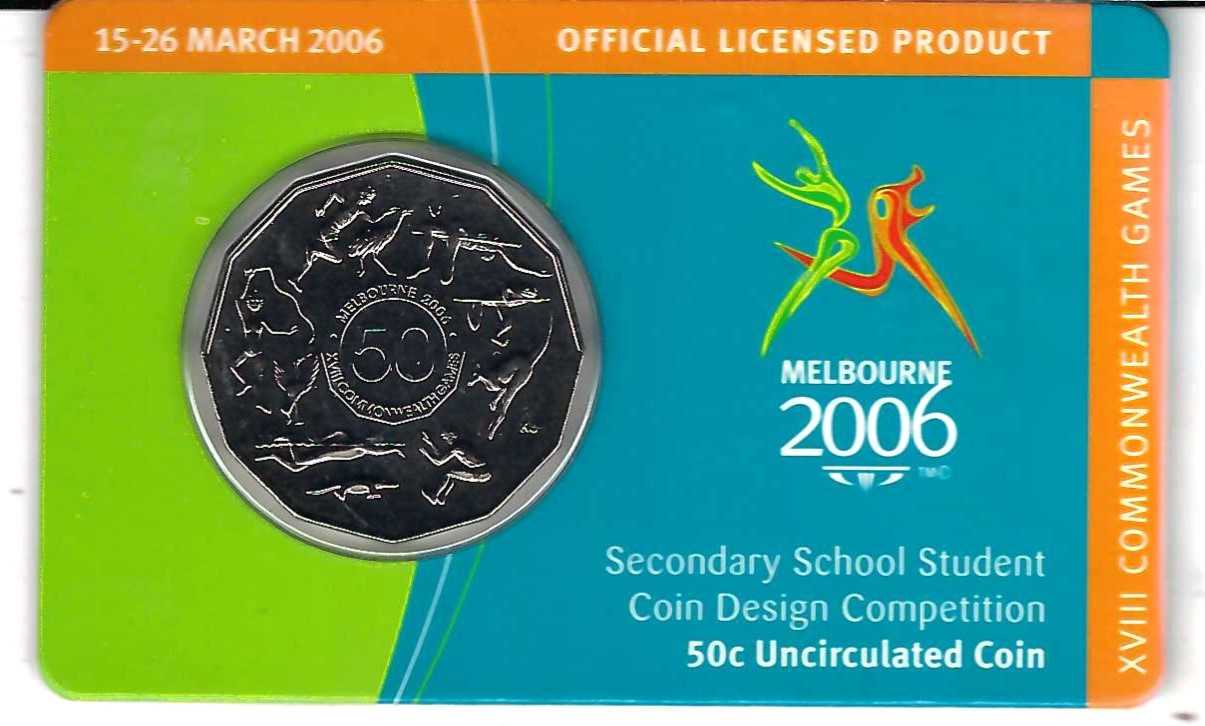  Australien 2006 Secondary School student design competition 50 cents Golden Gate Koblenz AC718   