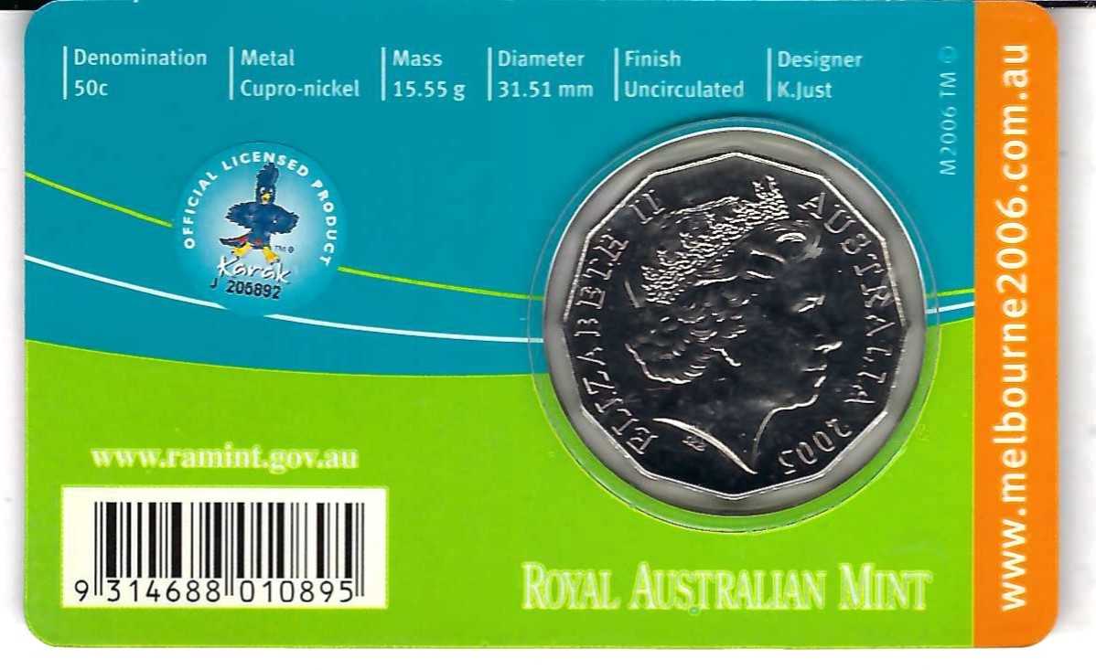  Australien 2006 Secondary School student design competition 50 cents Golden Gate Koblenz AC718   
