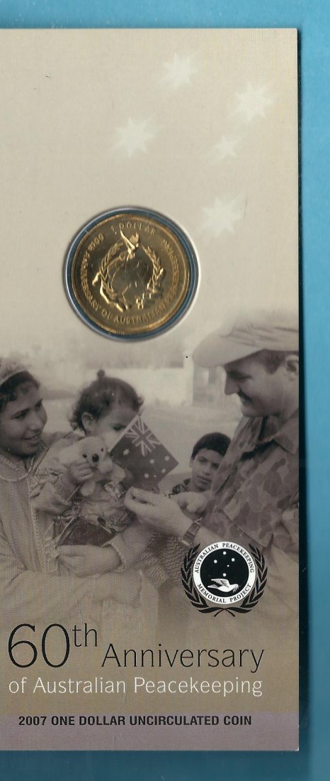  Australien 1 Dollar 2007 Golden Gate Münzenankauf Koblenz Frank Maurer AC821   