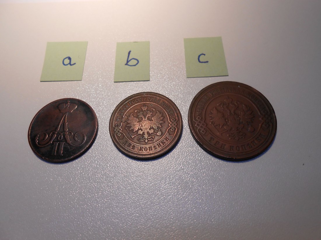 Russland (2.c) 3 Kopeken 1895 (Y#11)   