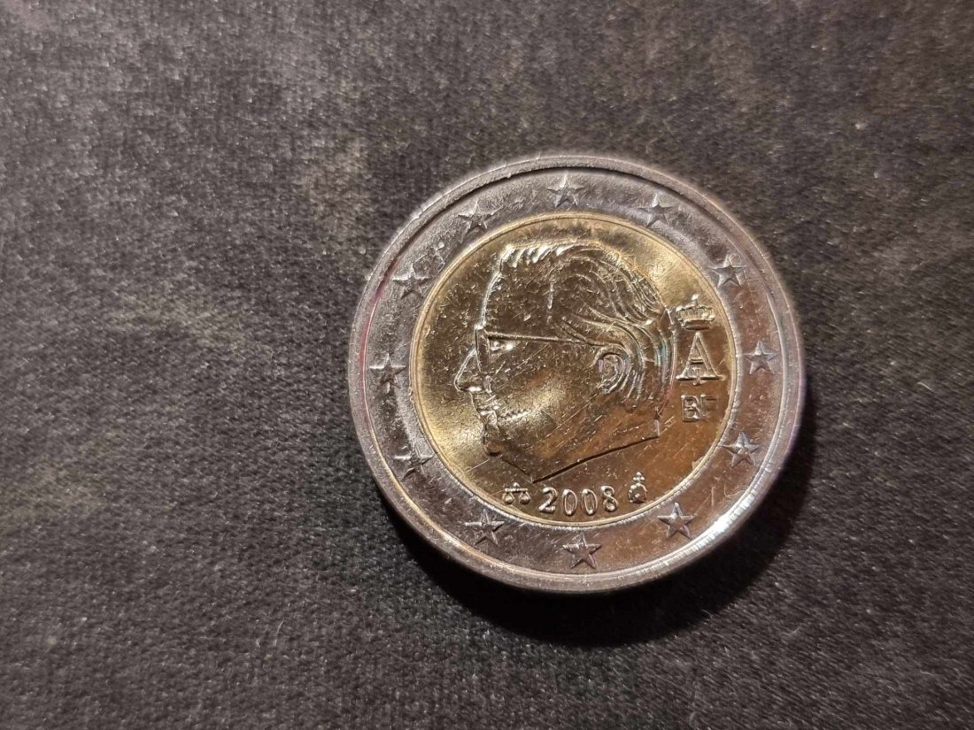  Belgien 2 Euro 2008 STG   