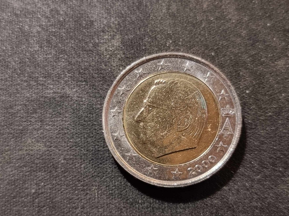  Belgien 2 Euro 2000 STG   