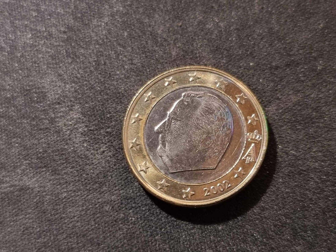  Belgien 1 Euro 2002 STG   