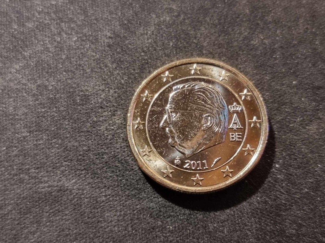  Belgien 1 Euro 2011 STG   