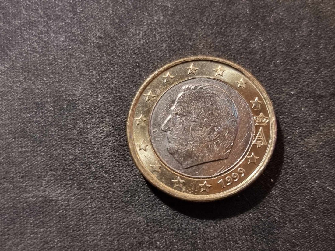  Belgien 1 Euro 1999 STG   