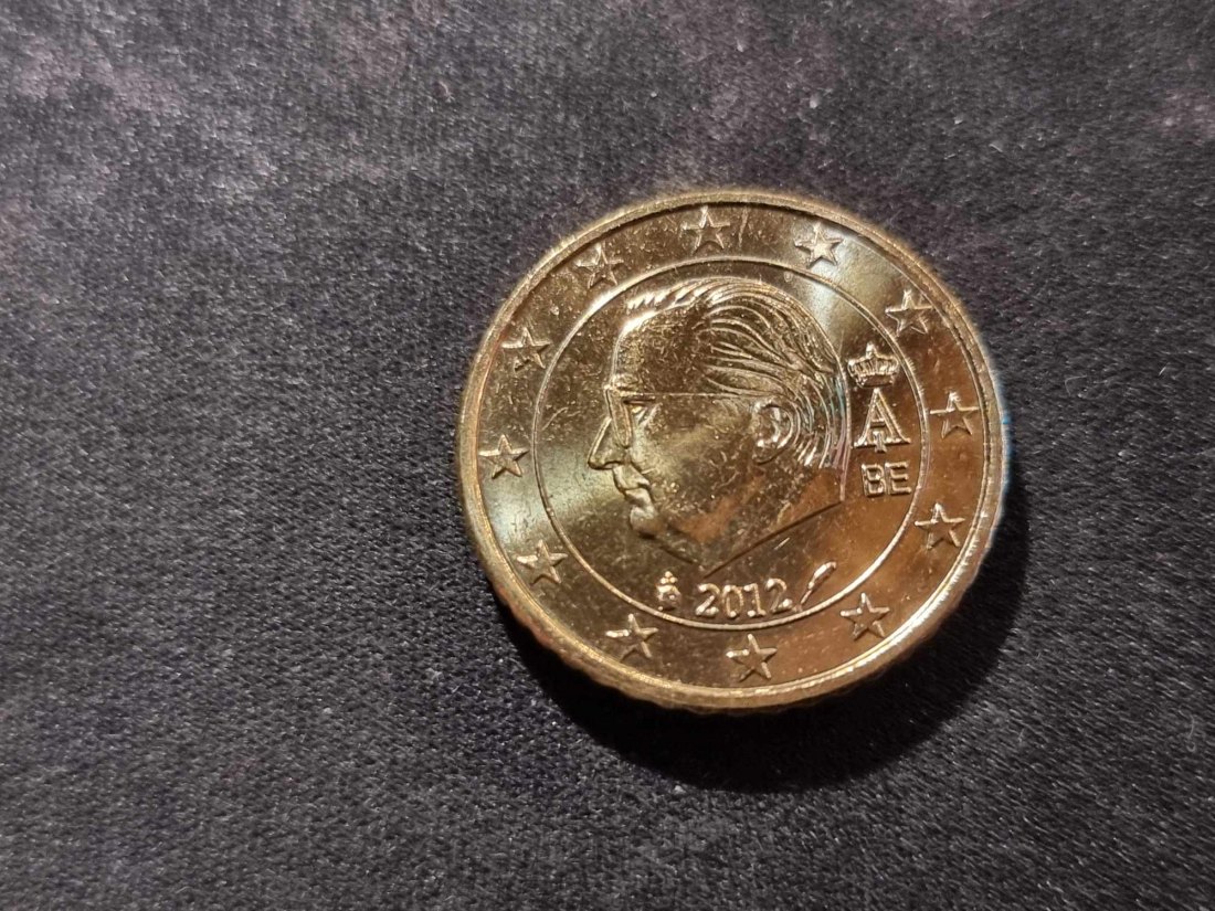  Belgien 50 Cent 2012 STG   