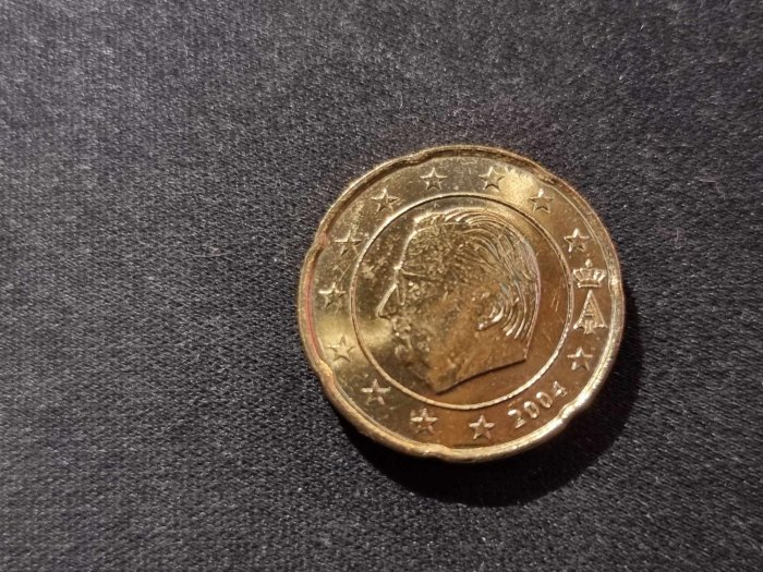  Belgien 20 Cent 2004 STG   