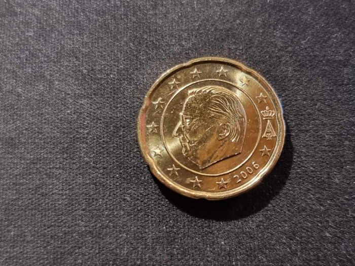  Belgien 20 Cent 2006 STG   