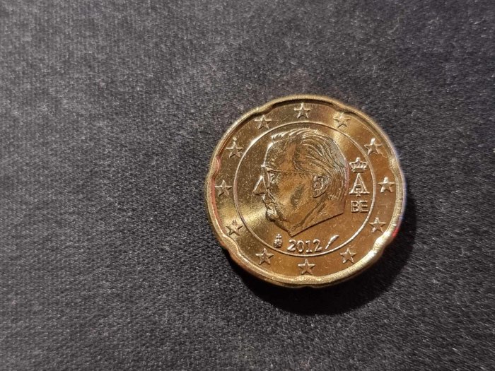  Belgien 20 Cent 2012 STG   