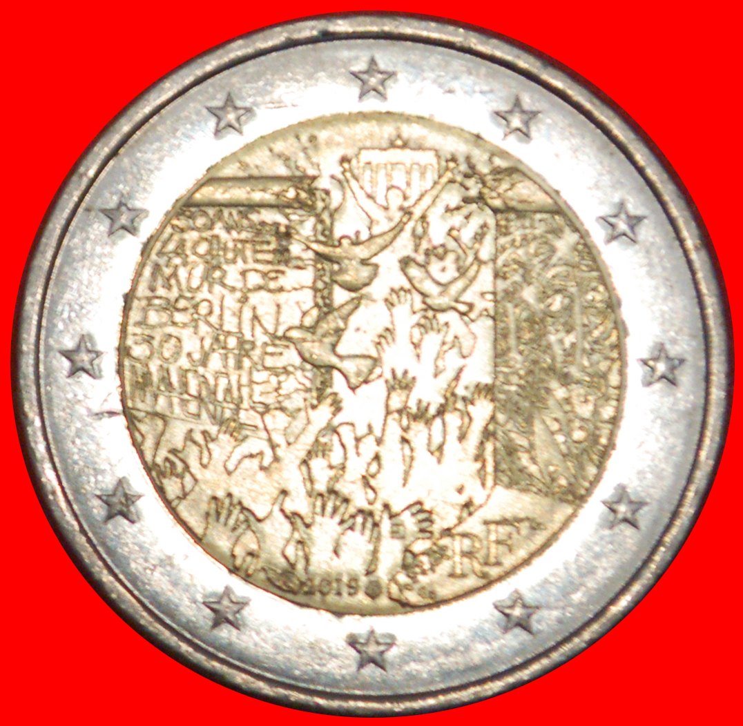 * GERMANY: FRANCE ★ 2 EURO 2019 UNC MINT LUSTRE! LOW START! ★ NO RESERVE!