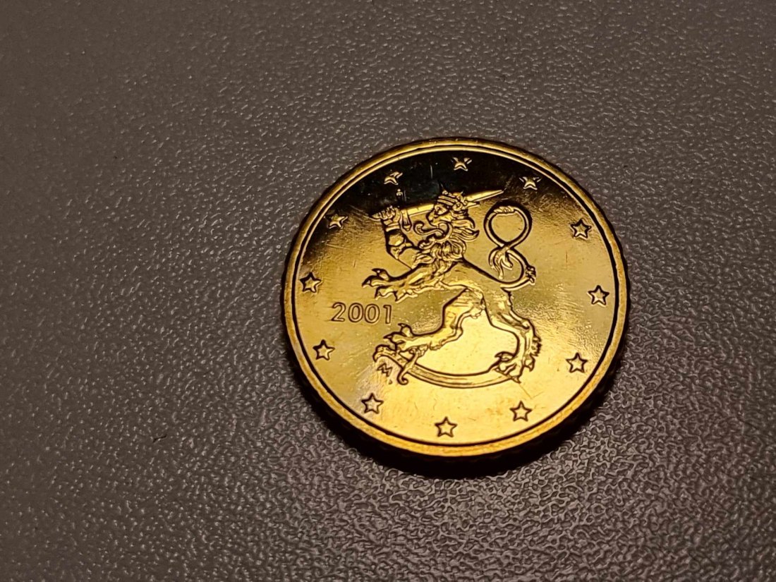  Finnland 50 Cent 2001 STG   