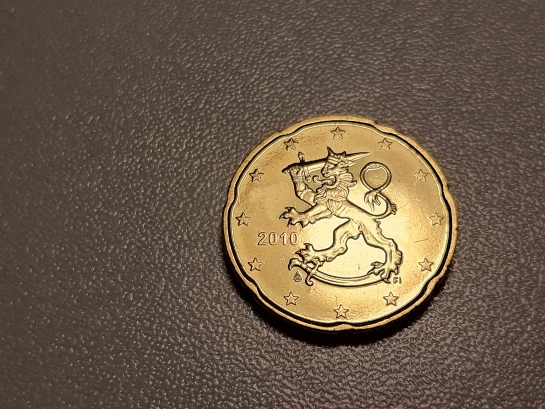  Finnland 20 Cent 2010 STG   