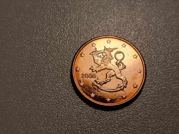 Finnland 5 Cent 2000 STG   