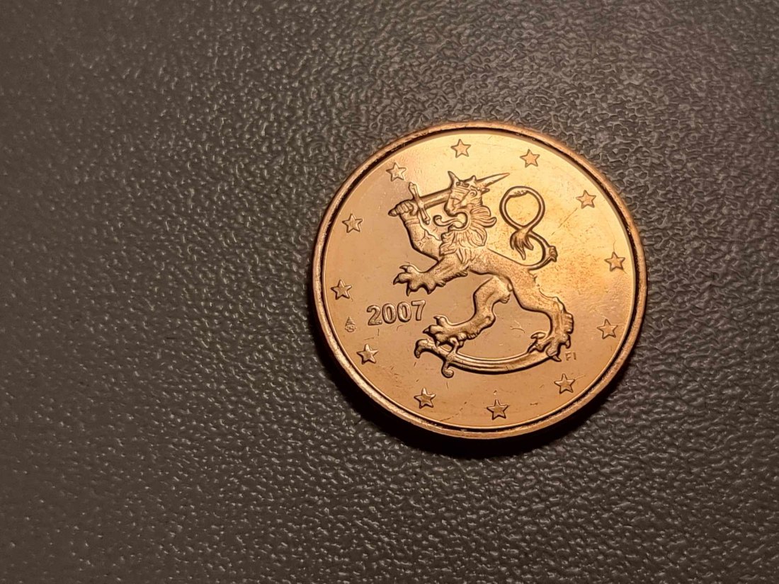  Finnland 5 Cent 2007 STG   