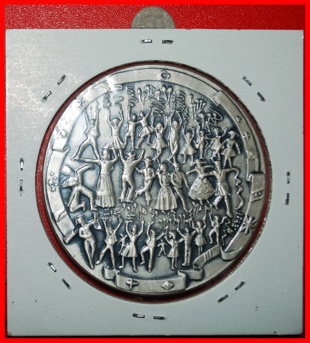 * RARITY: TURKEY ★ 5000000 LIRAS 2001 COA CHILDREN SILVER! IN HOLDER!★LOW START★ NO RESERVE!
