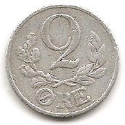  Dänemark 2 Ore 1941 #228   