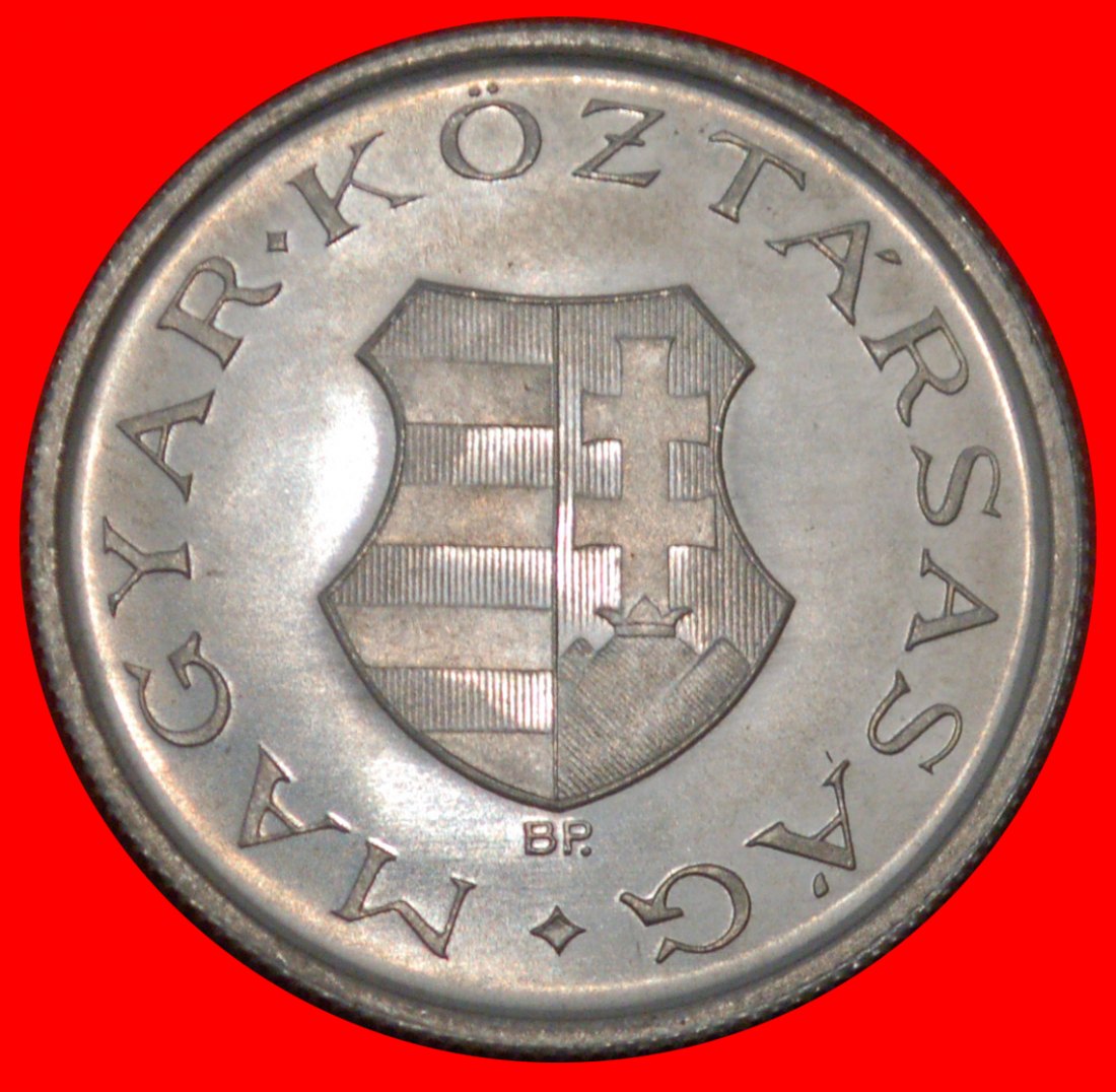  * RARITÄT OHNE KOMMUNISTISCHEN STERN (1946-1947): UNGARN ★ 2 FORINT 1947 STG!★OHNE VORBEHALT!   