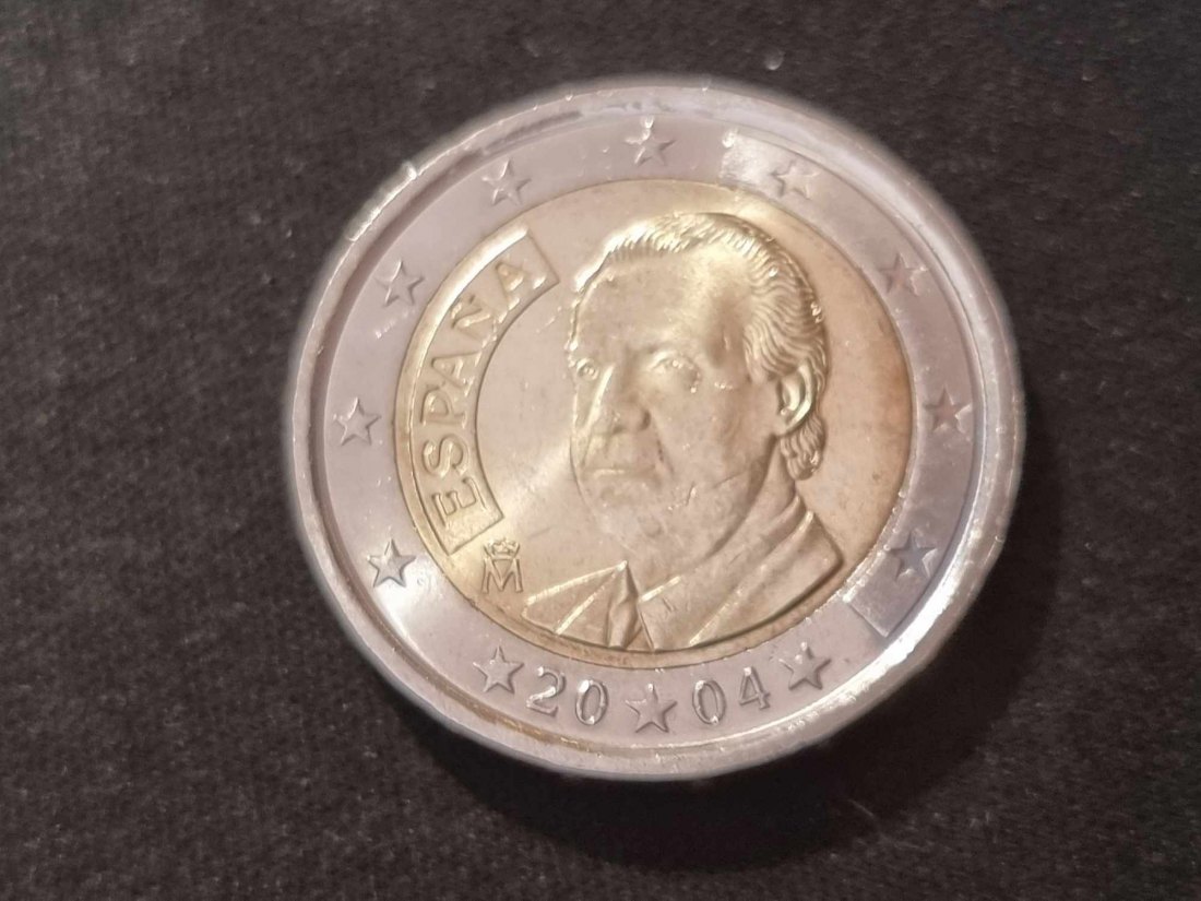  Spanien 2 Euro 2004 STG   