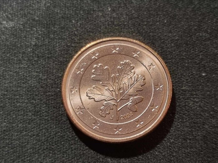  5 Cent Deutschland 2024 J STG   