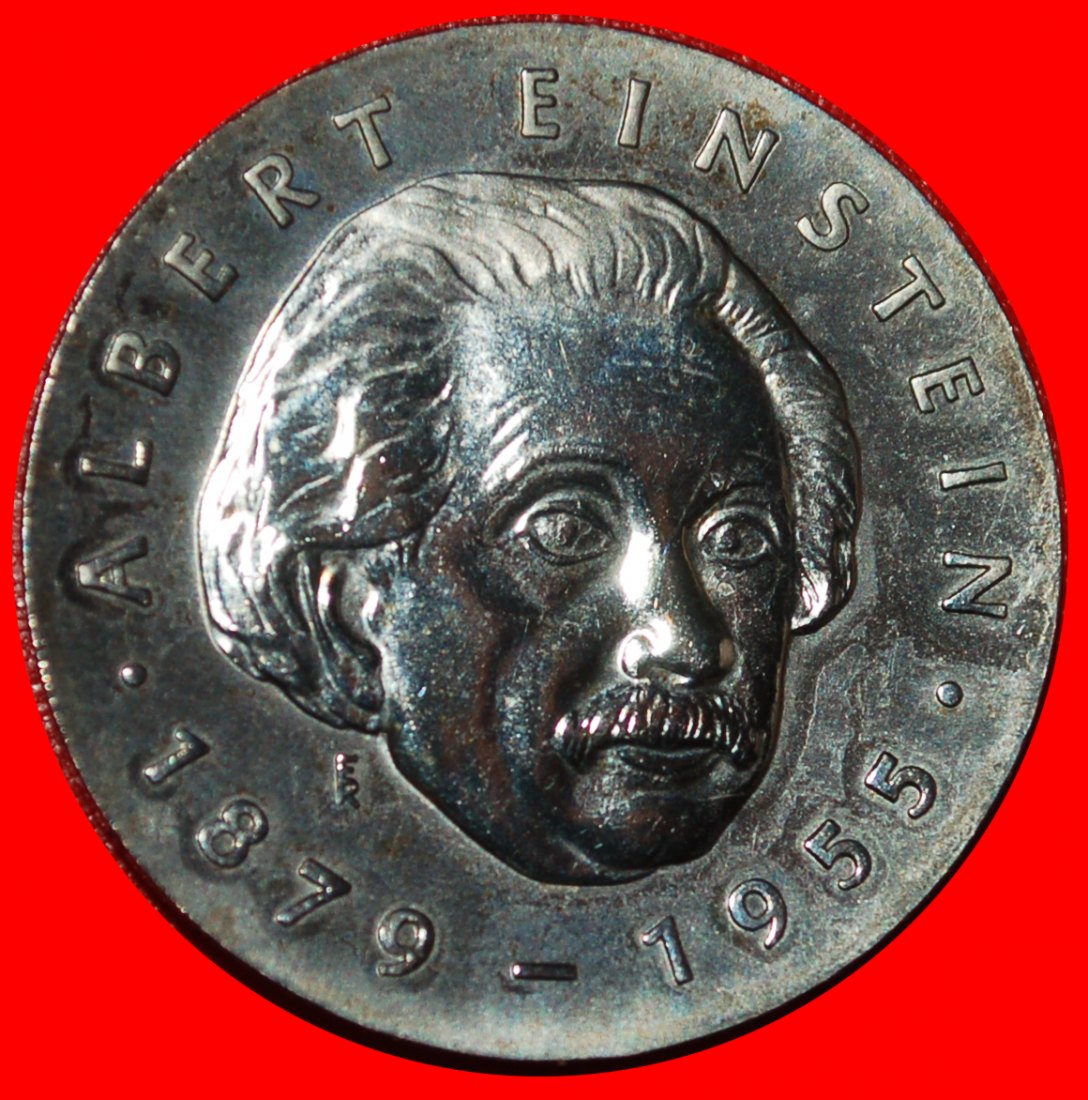  * EINSTEIN 1879-1955: DEUTSCHLAND ★ 5 MARK 1979 STG STEMPELGLANZ SELTEN! ★OHNE VORBEHALT!   