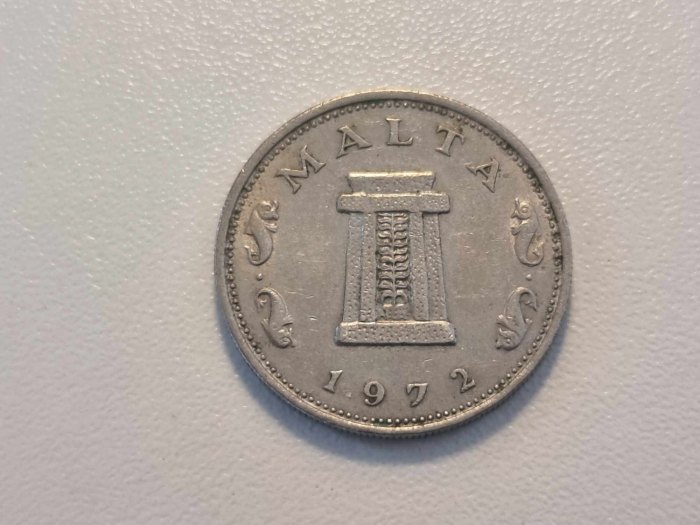  Malta 5 Cents 1972 Umlauf   