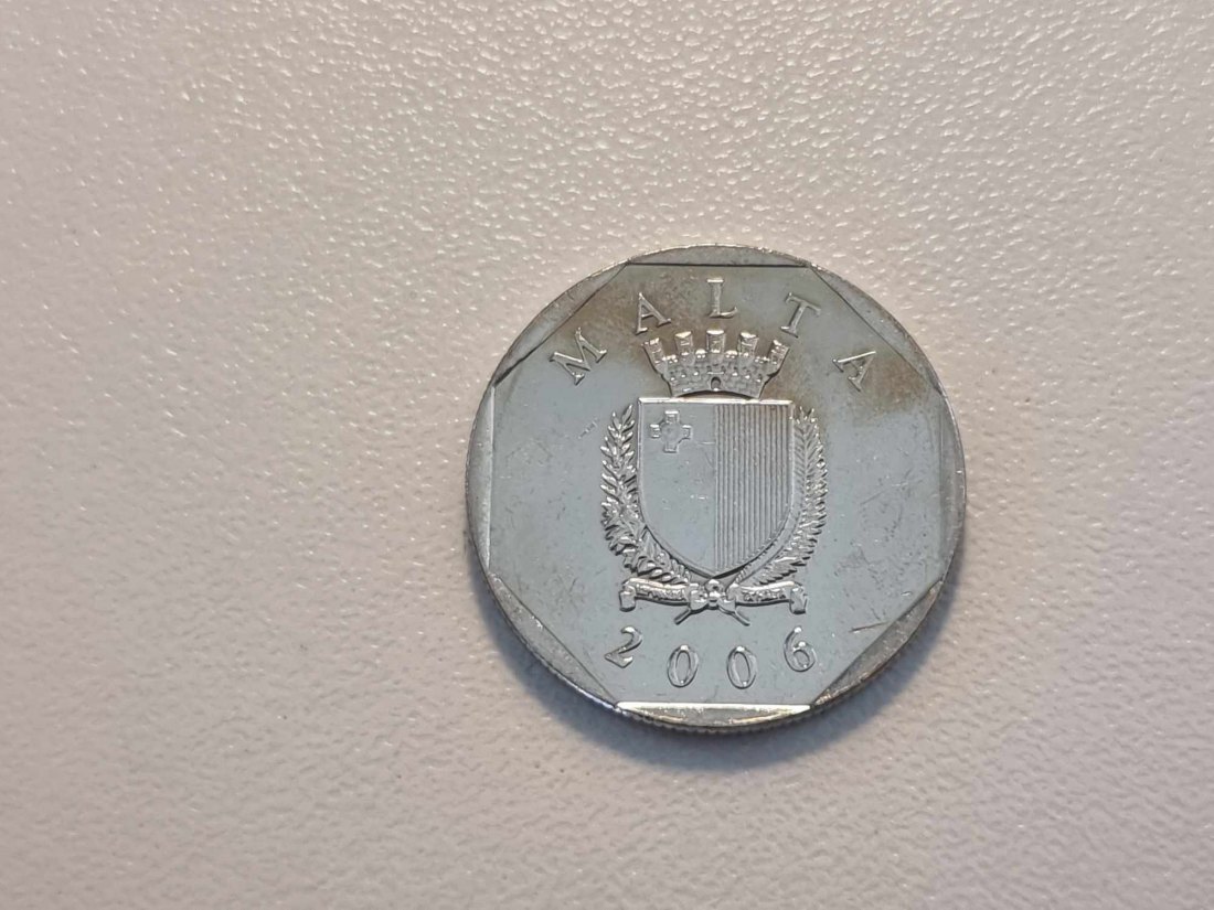  Malta 5 Cents 2006 STG   