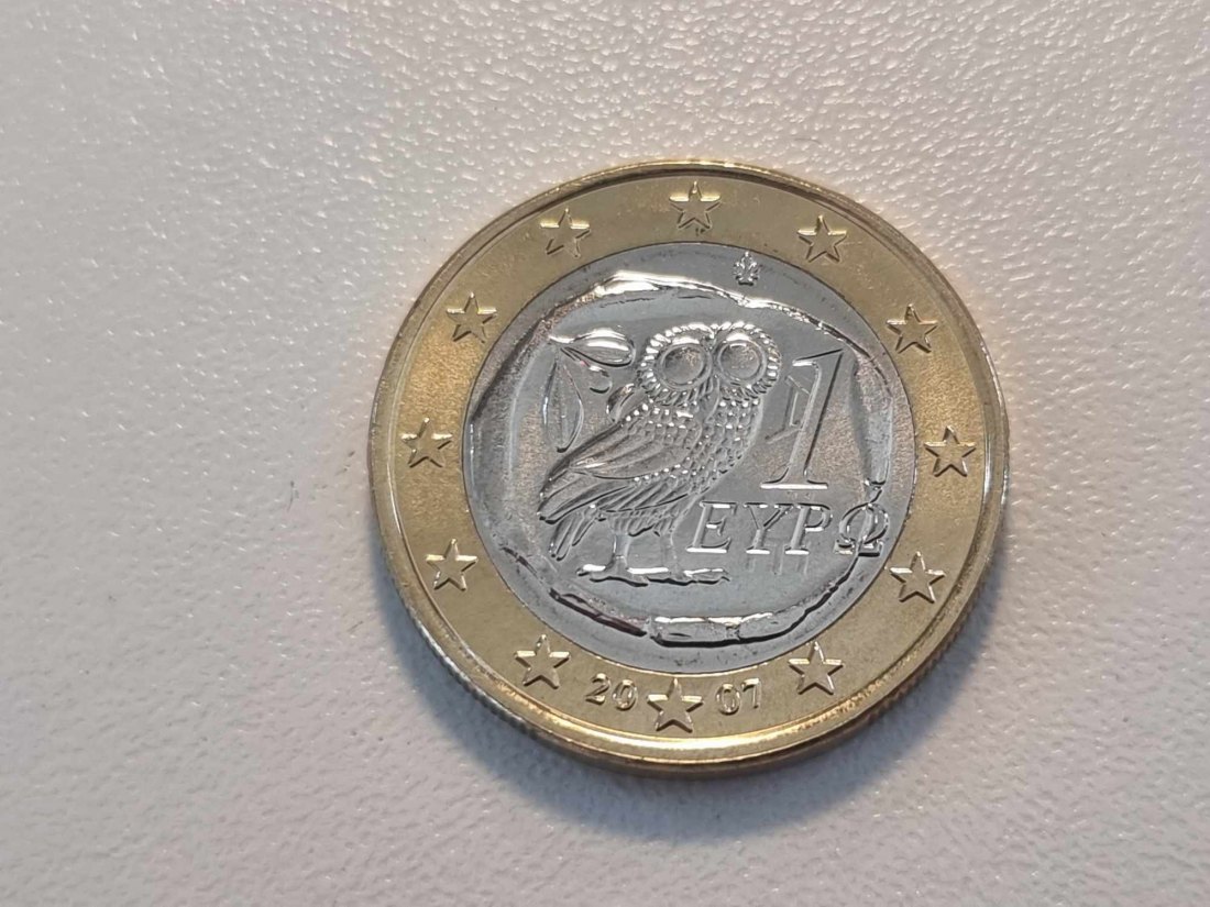  Griechenland 1 Euro 2007 STG   