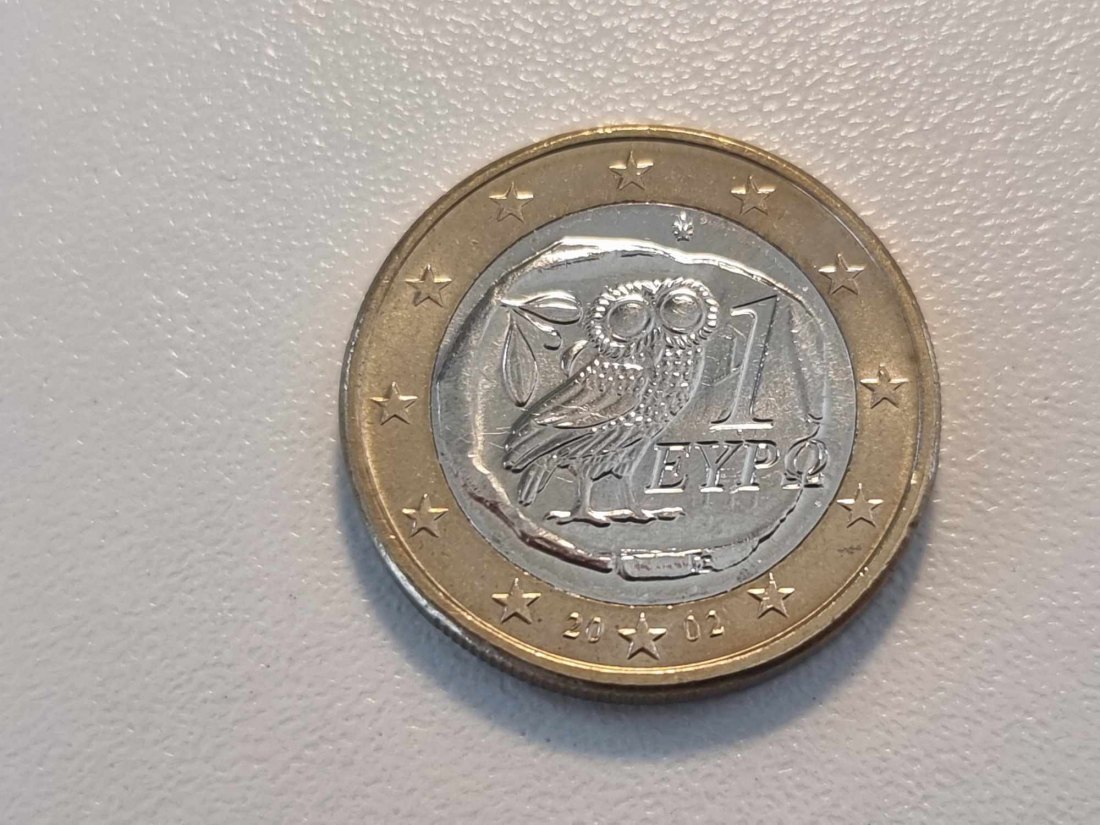  Griechenland 1 Euro 2002 STG   