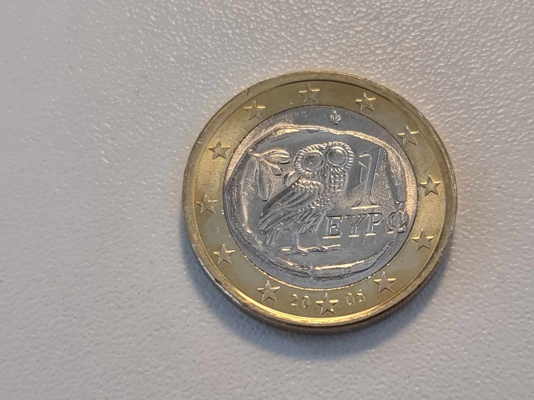  Griechenland 1 Euro 2005 STG   