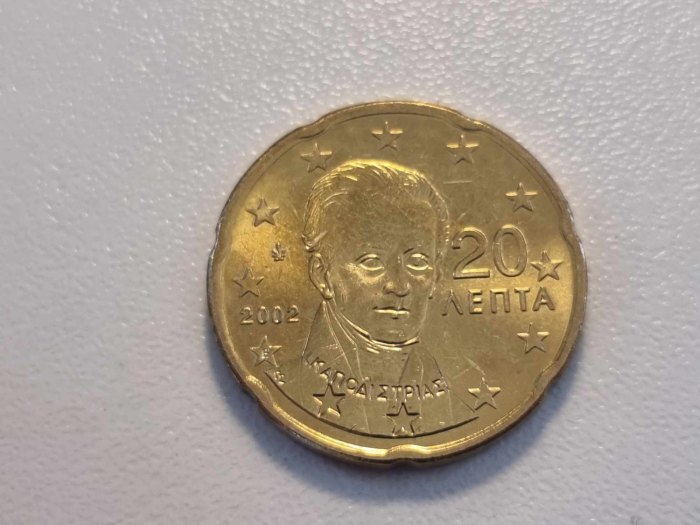  Griechenland 20 Cent 2002 (E) STG   