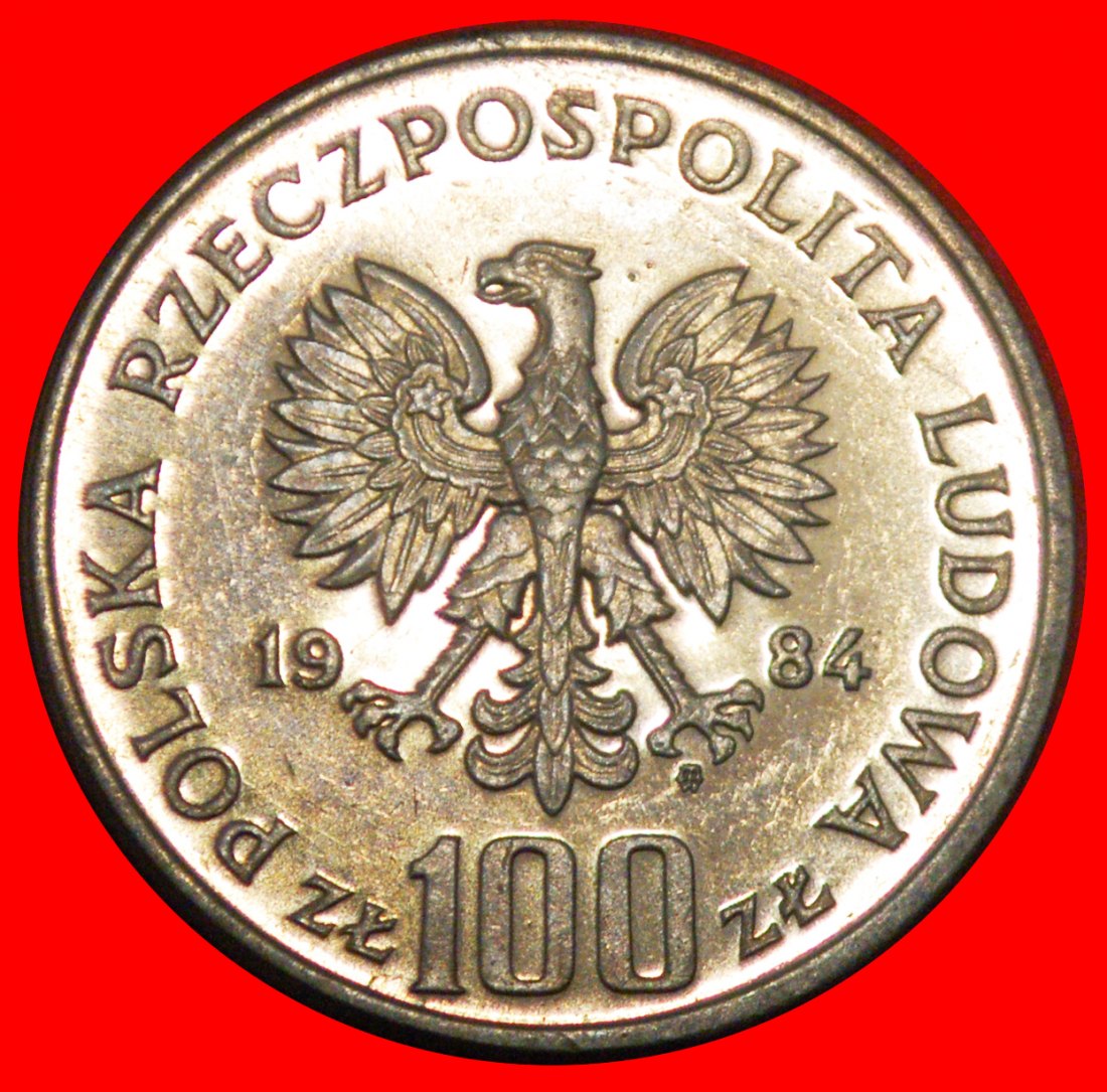  * FÜHRER 1874-1945: POLEN ★ 100 ZLOTY 1984 LENIN (1870-1924) uSTG STEMPELGLANZ!★OHNE VORBEHALT   