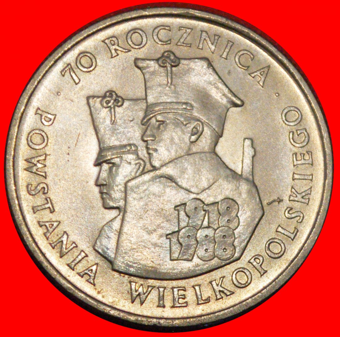 * WAR WITH GERMANY 1914-1918: POLAND ★ 100 ZLOTYS 1988 UNC MINT LUSTRE!★LOW START ★ NO RESERVE!