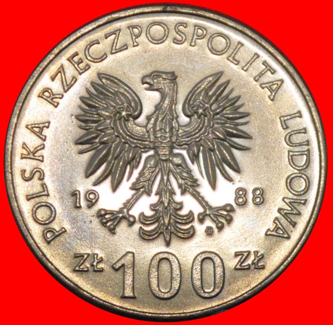  * KRIEG MIT DEUTSCHLAND 1914-1918: POLEN ★ 100 ZLOTY 1988 STG STEMPELGLANZ!★OHNE VORBEHALT   