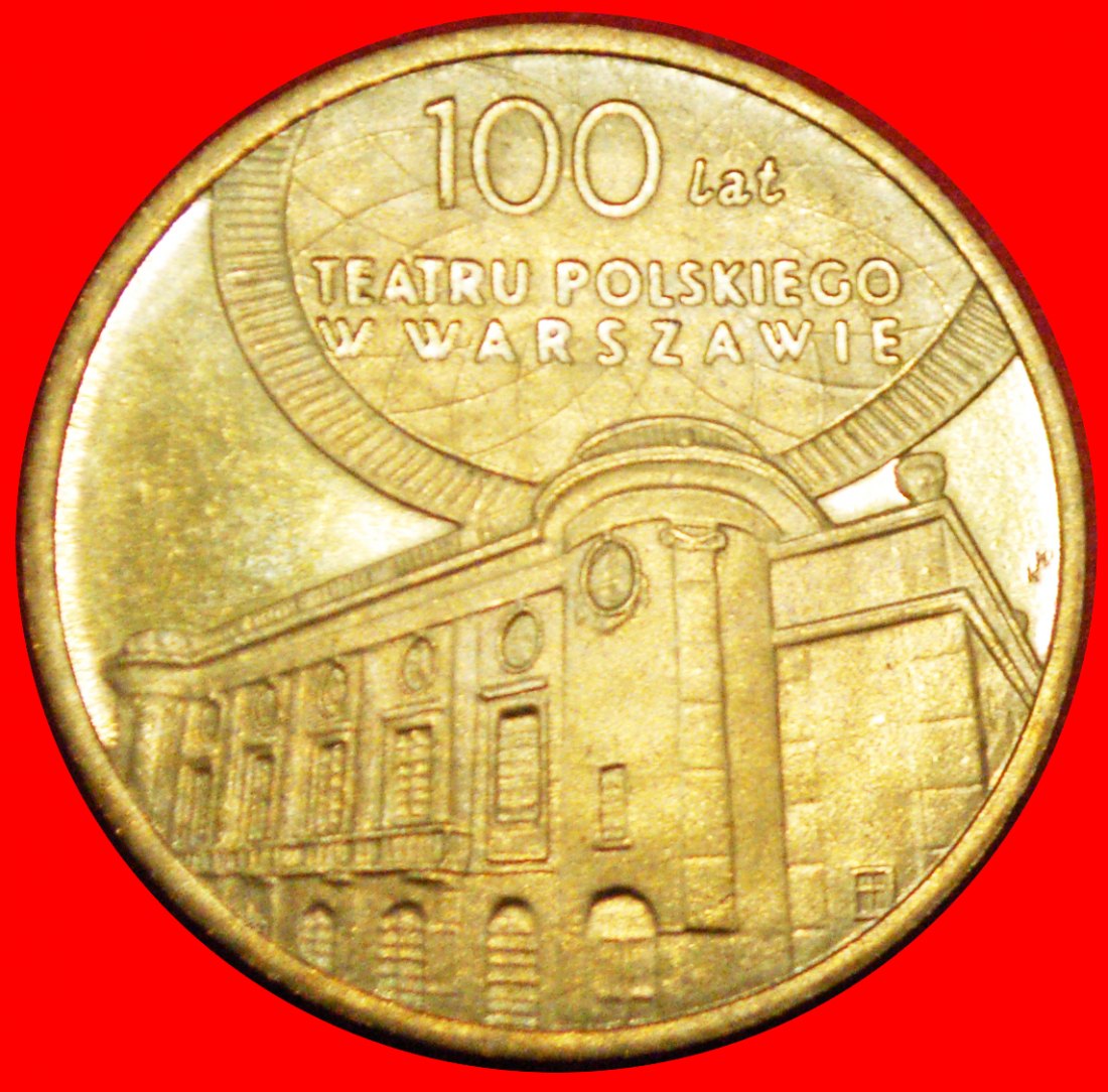 * THEATER OF RUSSIA 1913: POLAND ★ 2 ZLOTY 2013 NORDIC GOLD UNC MINT LUSTRE!★LOW START ★ NO RESERVE!