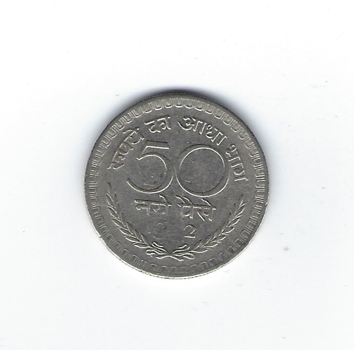  Indien 50 Paise 1962   